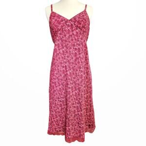 Vintage 90's Express Lace Hem Slip Dress